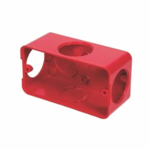 Caixa Condulete PVC Vermelho 5 entradas