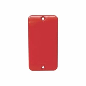 Tampa Cega PVC Vermelho