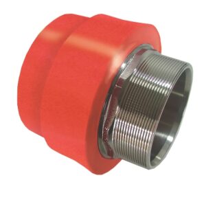 Adaptador PPR Vermelho Macho 75mm